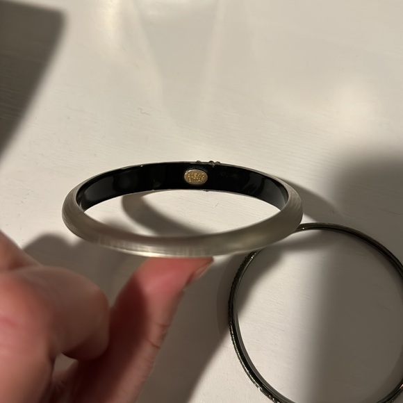 Alexis Bittar Silver Bangle Set - Picture 4 of 4